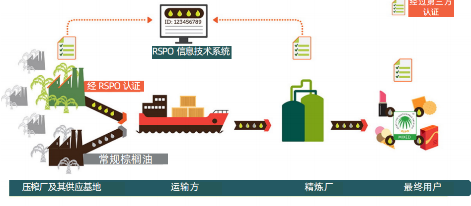 RSPO供应链认证的四种模式及证书交易介绍(图4)